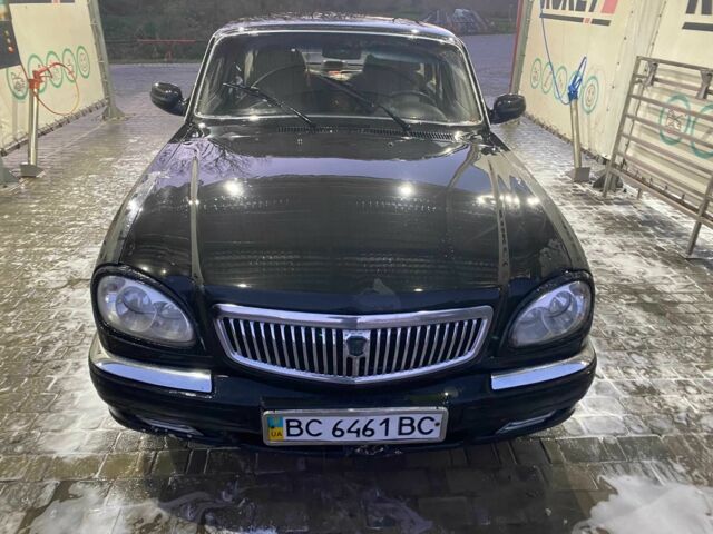 Черный ГАЗ 31105 Волга, объемом двигателя 2.3 л и пробегом 473 тыс. км за 850 $, фото 1 на Automoto.ua
