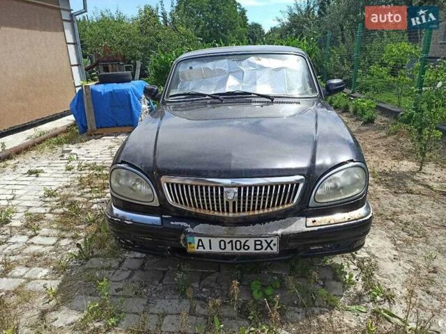 Черный ГАЗ 31105 Волга, объемом двигателя 2.43 л и пробегом 243 тыс. км за 1067 $, фото 1 на Automoto.ua