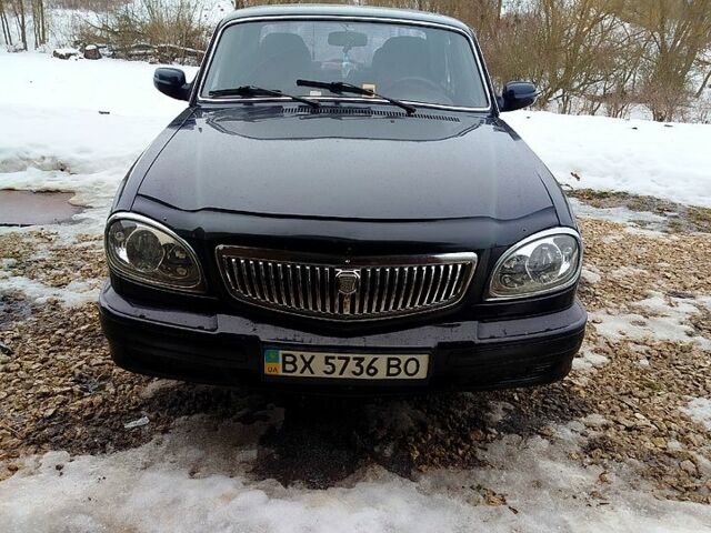 Черный ГАЗ 31105 Волга, объемом двигателя 2.5 л и пробегом 250 тыс. км за 1900 $, фото 1 на Automoto.ua