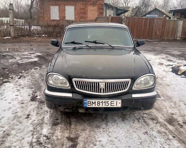 Черный ГАЗ 31105 Волга, объемом двигателя 2.29 л и пробегом 56 тыс. км за 1500 $, фото 1 на Automoto.ua