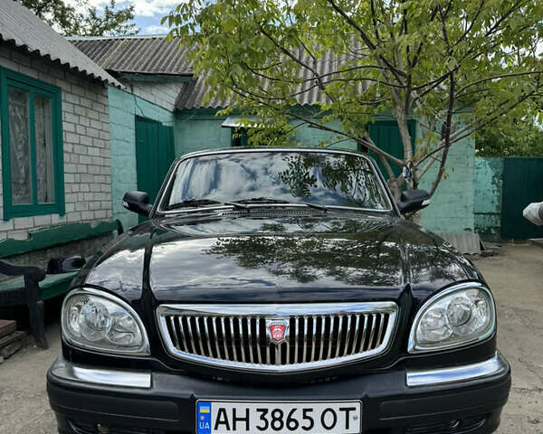Черный ГАЗ 31105 Волга, объемом двигателя 2.3 л и пробегом 60 тыс. км за 2500 $, фото 1 на Automoto.ua