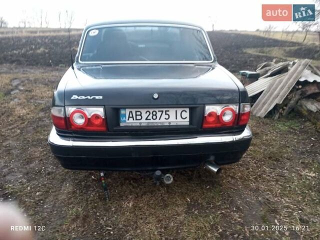 Черный ГАЗ 31105 Волга, объемом двигателя 2.3 л и пробегом 84 тыс. км за 2100 $, фото 1 на Automoto.ua