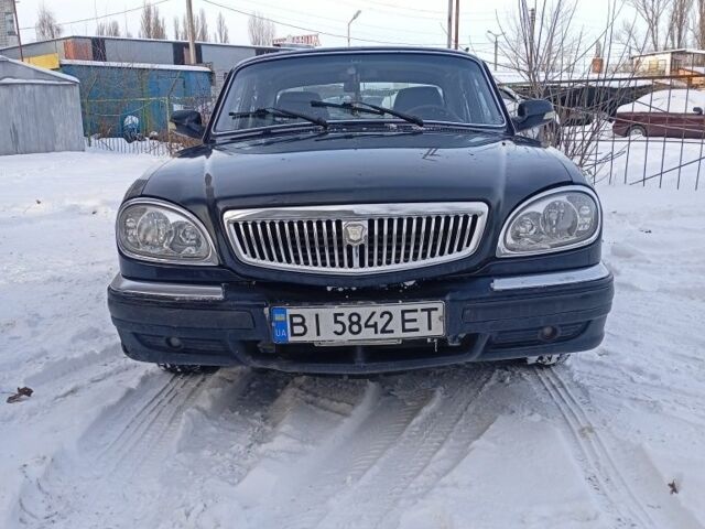 Черный ГАЗ 31105 Волга, объемом двигателя 2.4 л и пробегом 150 тыс. км за 2500 $, фото 1 на Automoto.ua