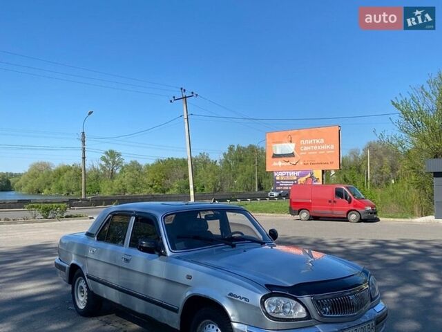 Серый ГАЗ 31105 Волга, объемом двигателя 2.45 л и пробегом 200 тыс. км за 850 $, фото 1 на Automoto.ua