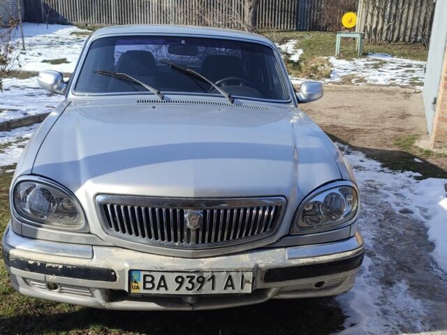 Серый ГАЗ 31105 Волга, объемом двигателя 2.3 л и пробегом 110 тыс. км за 1000 $, фото 1 на Automoto.ua
