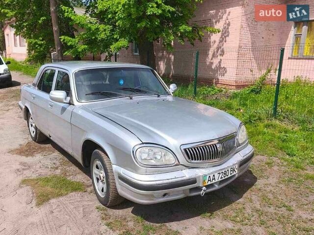 Серый ГАЗ 31105 Волга, объемом двигателя 2.43 л и пробегом 250 тыс. км за 1150 $, фото 1 на Automoto.ua