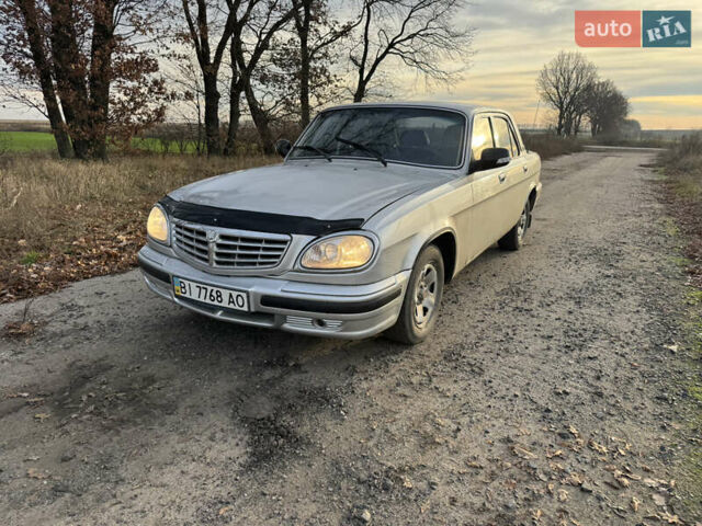 Серый ГАЗ 31105 Волга, объемом двигателя 2.43 л и пробегом 145 тыс. км за 6000 $, фото 1 на Automoto.ua