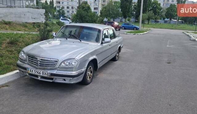 Серый ГАЗ 31105 Волга, объемом двигателя 2.4 л и пробегом 70 тыс. км за 1400 $, фото 1 на Automoto.ua