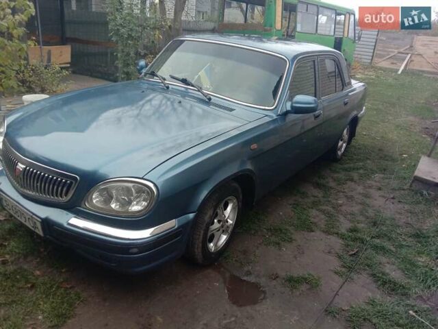 Синий ГАЗ 31105 Волга, объемом двигателя 2.29 л и пробегом 227 тыс. км за 2200 $, фото 1 на Automoto.ua