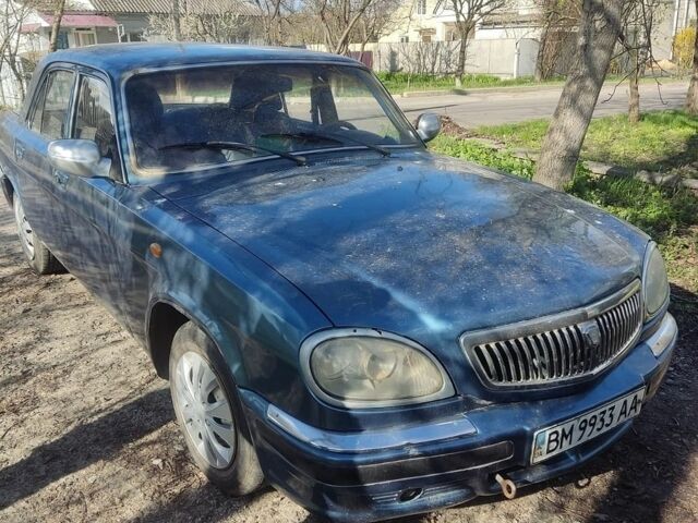 Синий ГАЗ 31105 Волга, объемом двигателя 2.29 л и пробегом 300 тыс. км за 1750 $, фото 1 на Automoto.ua
