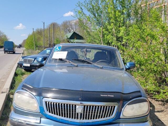 Синий ГАЗ 31105 Волга, объемом двигателя 2.4 л и пробегом 3 тыс. км за 1100 $, фото 1 на Automoto.ua