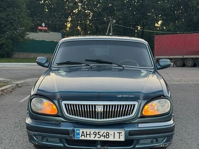 Синий ГАЗ 31105 Волга, объемом двигателя 2.29 л и пробегом 220 тыс. км за 850 $, фото 1 на Automoto.ua