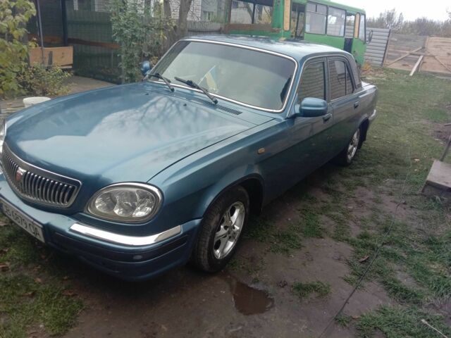 Синий ГАЗ 31105 Волга, объемом двигателя 2.3 л и пробегом 227 тыс. км за 2200 $, фото 1 на Automoto.ua