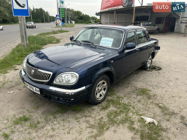 Синий ГАЗ 31105 Волга, объемом двигателя 2.3 л и пробегом 107 тыс. км за 1700 $, фото 1 на Automoto.ua