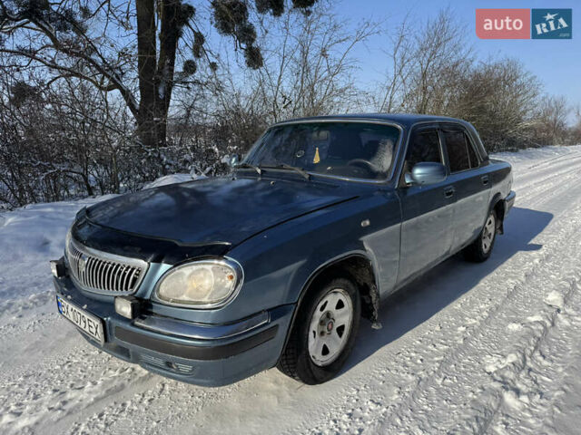 Синий ГАЗ 31105 Волга, объемом двигателя 2.29 л и пробегом 390 тыс. км за 1800 $, фото 1 на Automoto.ua