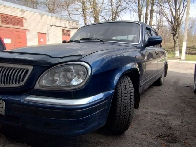 Синий ГАЗ 31105 Волга, объемом двигателя 2.3 л и пробегом 300 тыс. км за 807 $, фото 1 на Automoto.ua