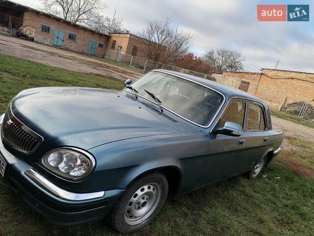 Синий ГАЗ 31105 Волга, объемом двигателя 2.3 л и пробегом 60 тыс. км за 4000 $, фото 1 на Automoto.ua