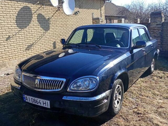 Синий ГАЗ 31105 Волга, объемом двигателя 2.3 л и пробегом 80 тыс. км за 565 $, фото 1 на Automoto.ua