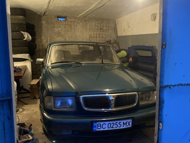 Зеленый ГАЗ 31105 Волга, объемом двигателя 2.3 л и пробегом 200 тыс. км за 500 $, фото 1 на Automoto.ua