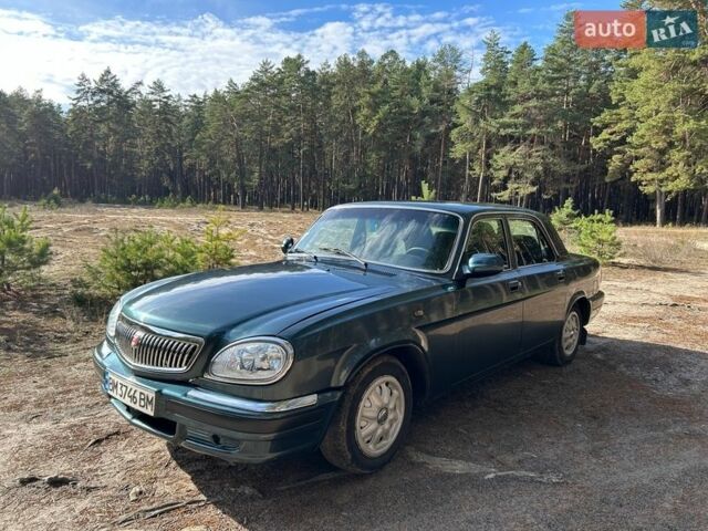 Зеленый ГАЗ 31105 Волга, объемом двигателя 2.29 л и пробегом 32 тыс. км за 3200 $, фото 1 на Automoto.ua