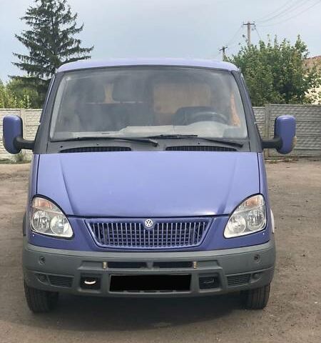 Фиолетовый ГАЗ 3202 Газель, объемом двигателя 2.5 л и пробегом 198 тыс. км за 5200 $, фото 1 на Automoto.ua