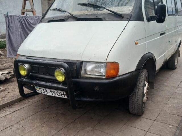 Белый ГАЗ 3221 Газель, объемом двигателя 3 л и пробегом 200 тыс. км за 790 $, фото 1 на Automoto.ua