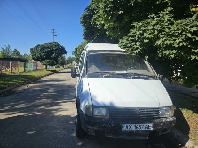 Білий ГАЗ 3221 Газель, об'ємом двигуна 2.4 л та пробігом 218 тис. км за 800 $, фото 1 на Automoto.ua