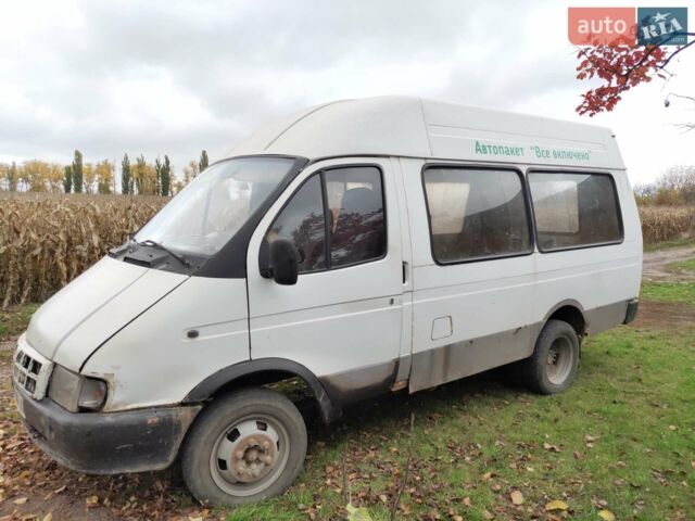Білий ГАЗ 3221 Газель, об'ємом двигуна 2.5 л та пробігом 104 тис. км за 600 $, фото 1 на Automoto.ua