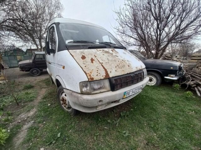 Белый ГАЗ 3221 Газель, объемом двигателя 3 л и пробегом 300 тыс. км за 336 $, фото 1 на Automoto.ua