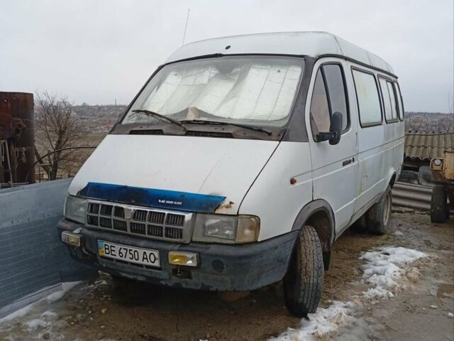 Білий ГАЗ 3221 Газель, об'ємом двигуна 2.5 л та пробігом 300 тис. км за 1200 $, фото 1 на Automoto.ua