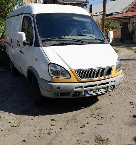 Белый ГАЗ 3221 Газель, объемом двигателя 2.3 л и пробегом 150 тыс. км за 1700 $, фото 1 на Automoto.ua