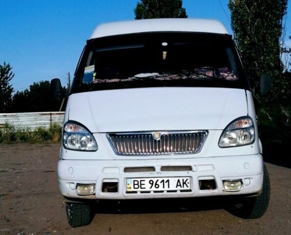 Білий ГАЗ 3221 Газель, об'ємом двигуна 2.8 л та пробігом 160 тис. км за 2200 $, фото 1 на Automoto.ua