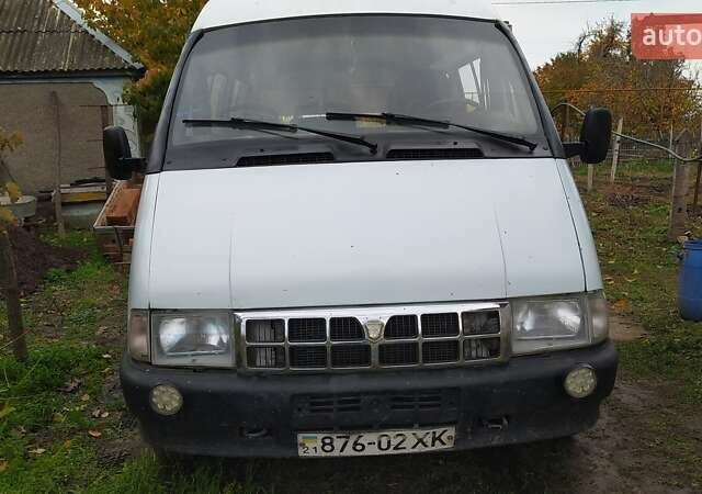 Білий ГАЗ 3221 Газель, об'ємом двигуна 2.4 л та пробігом 6 тис. км за 3200 $, фото 1 на Automoto.ua