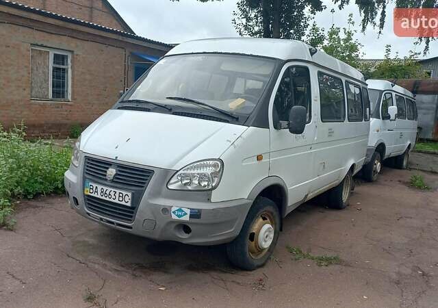 Белый ГАЗ 3221 Газель, объемом двигателя 2.89 л и пробегом 305 тыс. км за 1200 $, фото 1 на Automoto.ua