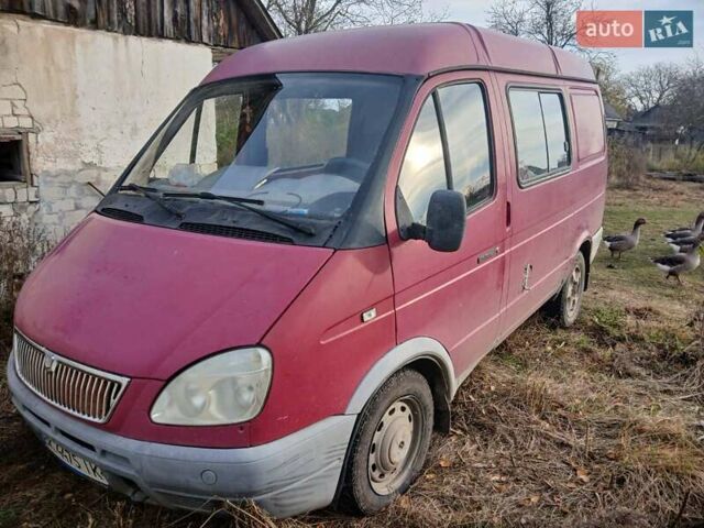 Красный ГАЗ 3221 Газель, объемом двигателя 2.29 л и пробегом 88 тыс. км за 2500 $, фото 1 на Automoto.ua