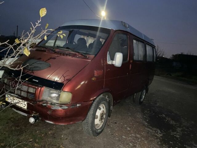 Красный ГАЗ 3221 Газель, объемом двигателя 2.3 л и пробегом 100 тыс. км за 1762 $, фото 1 на Automoto.ua