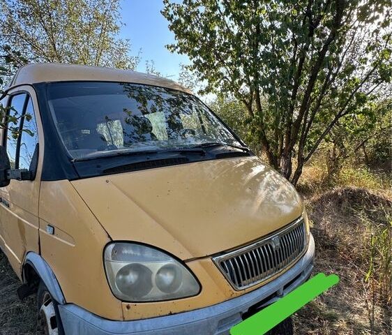 Жовтий ГАЗ 3221 Газель, об'ємом двигуна 2.3 л та пробігом 450 тис. км за 2500 $, фото 1 на Automoto.ua