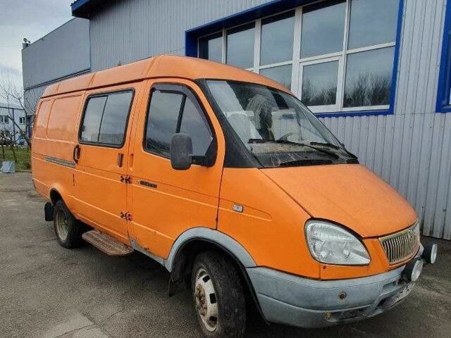 Желтый ГАЗ 3221 Газель, объемом двигателя 2.9 л и пробегом 450 тыс. км за 2000 $, фото 1 на Automoto.ua