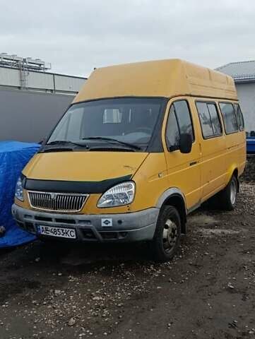 Желтый ГАЗ 3221 Газель, объемом двигателя 2.9 л и пробегом 350 тыс. км за 1800 $, фото 1 на Automoto.ua