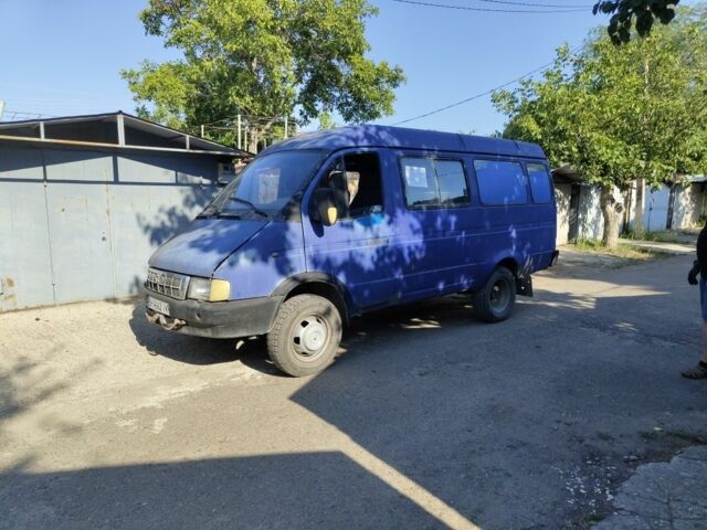 Синий ГАЗ 3221 Газель, объемом двигателя 2.9 л и пробегом 355 тыс. км за 1400 $, фото 1 на Automoto.ua