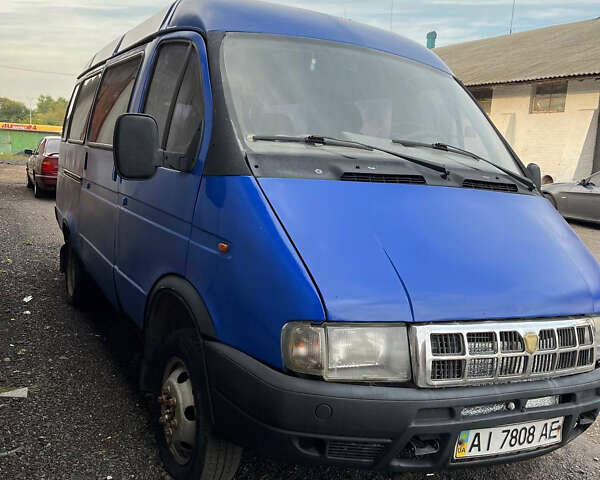 Синий ГАЗ 3221 Газель, объемом двигателя 2.3 л и пробегом 100 тыс. км за 1500 $, фото 1 на Automoto.ua