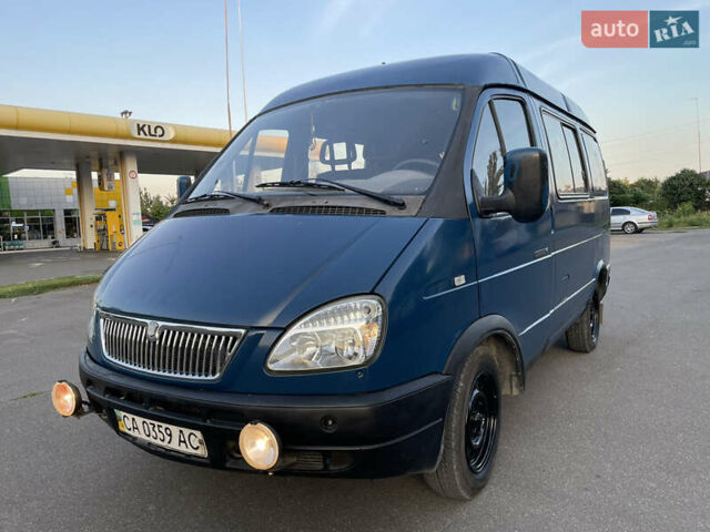 Синий ГАЗ 3221 Газель, объемом двигателя 2.3 л и пробегом 200 тыс. км за 2600 $, фото 1 на Automoto.ua