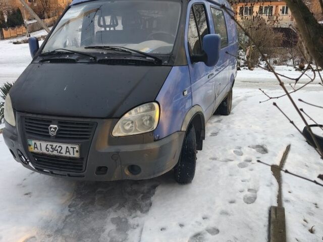 Синий ГАЗ 3221 Газель, объемом двигателя 0 л и пробегом 290 тыс. км за 927 $, фото 1 на Automoto.ua