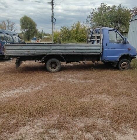Синий ГАЗ 3221 Газель, объемом двигателя 2.5 л и пробегом 300 тыс. км за 619 $, фото 1 на Automoto.ua