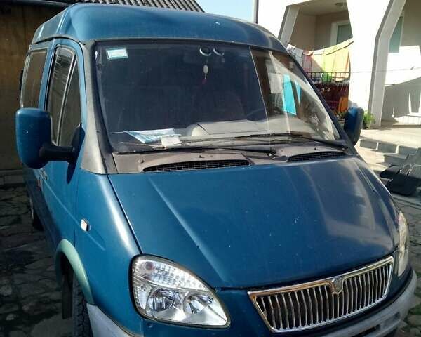 Синий ГАЗ 3221 Газель, объемом двигателя 2.9 л и пробегом 170 тыс. км за 2400 $, фото 1 на Automoto.ua