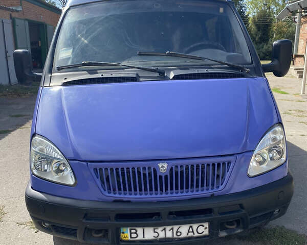 Синий ГАЗ 3221 Газель, объемом двигателя 0 л и пробегом 407 тыс. км за 3000 $, фото 1 на Automoto.ua