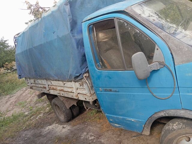 Синий ГАЗ 3221 Газель, объемом двигателя 2.4 л и пробегом 765 тыс. км за 650 $, фото 1 на Automoto.ua