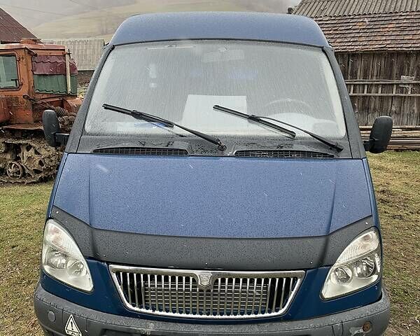 Синій ГАЗ 3221 Газель, об'ємом двигуна 2.5 л та пробігом 230 тис. км за 1400 $, фото 1 на Automoto.ua