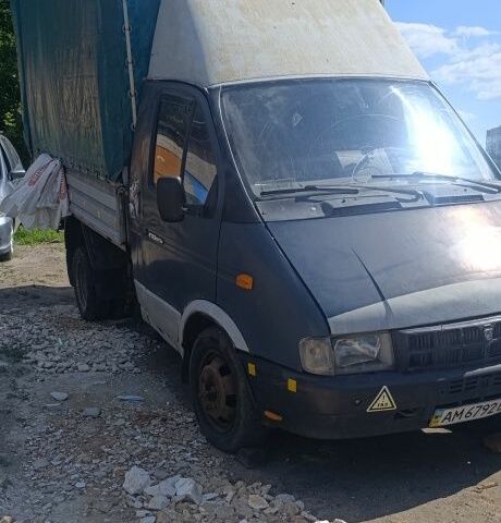 Зелений ГАЗ 3221 Газель, об'ємом двигуна 2.9 л та пробігом 170 тис. км за 1399 $, фото 1 на Automoto.ua