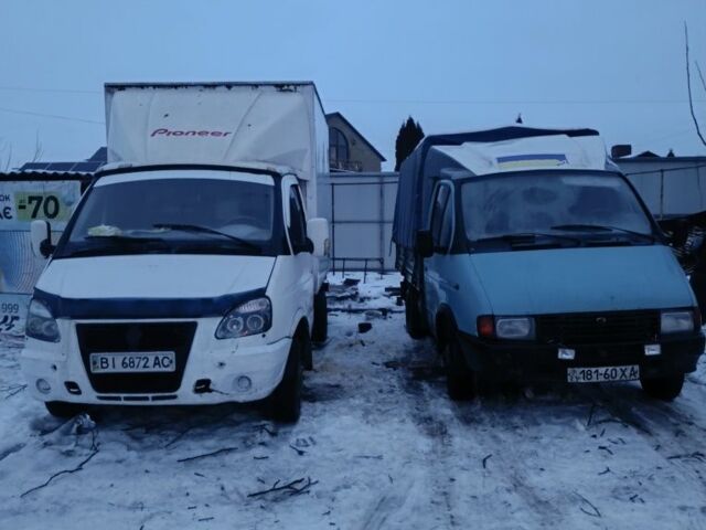 Зеленый ГАЗ 3221 Газель, объемом двигателя 2.5 л и пробегом 250 тыс. км за 1281 $, фото 1 на Automoto.ua